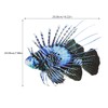 TOPPERFUN Iron ​​animal Wall Hanging, 10.22x7.86in Tropical Decoration, Summer Marine