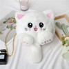 OrcOw Cat Plush Cute Cat Bag with Chain Small Bag