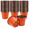 75-150 Pack Flexible Nursery Pots for Seed Starting – Soft