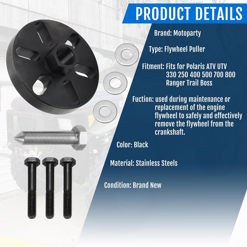 Flywheel Puller fits for Polaris ATV UTV 330 250 400