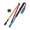 Walking Stick Telescopic Adjustable Length Anti Shock Foldable Portable Lightweight