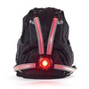 Oxford CommuterX4 Fibre Optic Rear Light - Black/Red, One Size