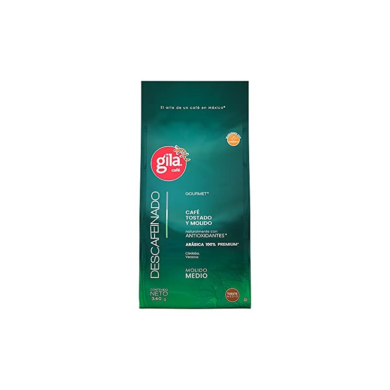 Café Gila, Descafeinado Gourmet, 340 gramos