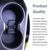 Center Console Cup Holder Insert Divider, Cup Holder Insert Fits