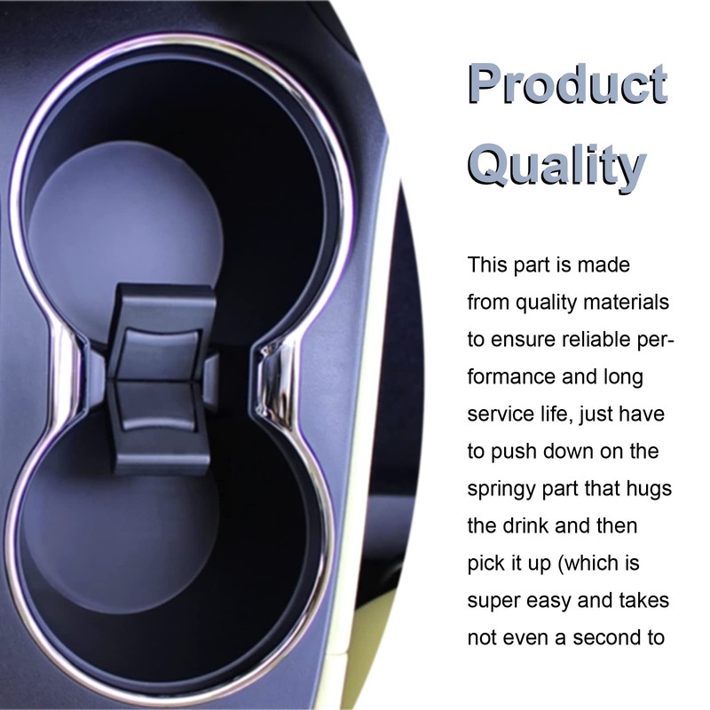 Center Console Cup Holder Insert Divider, Cup Holder Insert Fits