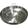 Acero Ware 22" Heavy Duty 5" Deep Regular Concave Stainless