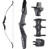 Adult Recurve Bow Can Be Used On Both Hands. The