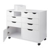 Winsome Halifax Cabinet White Finish