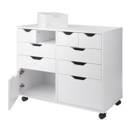 Winsome Halifax Cabinet White Finish