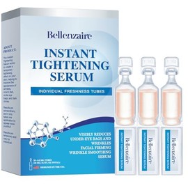 Instant Under-Eye Tightening Serum – Removes Eye Bags, Puffiness, Wrinkles & Dark Circles; Temporary Firming & Lifting Treatment Cream, 20 Tubes (0.5 ml Each)