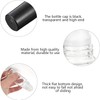 4 Pcs 30ML Clear Empty Glass Essential Oil Roller Bottles