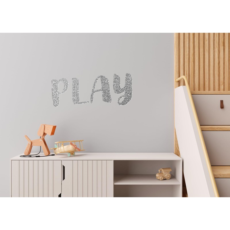 VViViD DECO65 Silver Flake Metallic Glitter Adhesive Vinyl 6 Feet