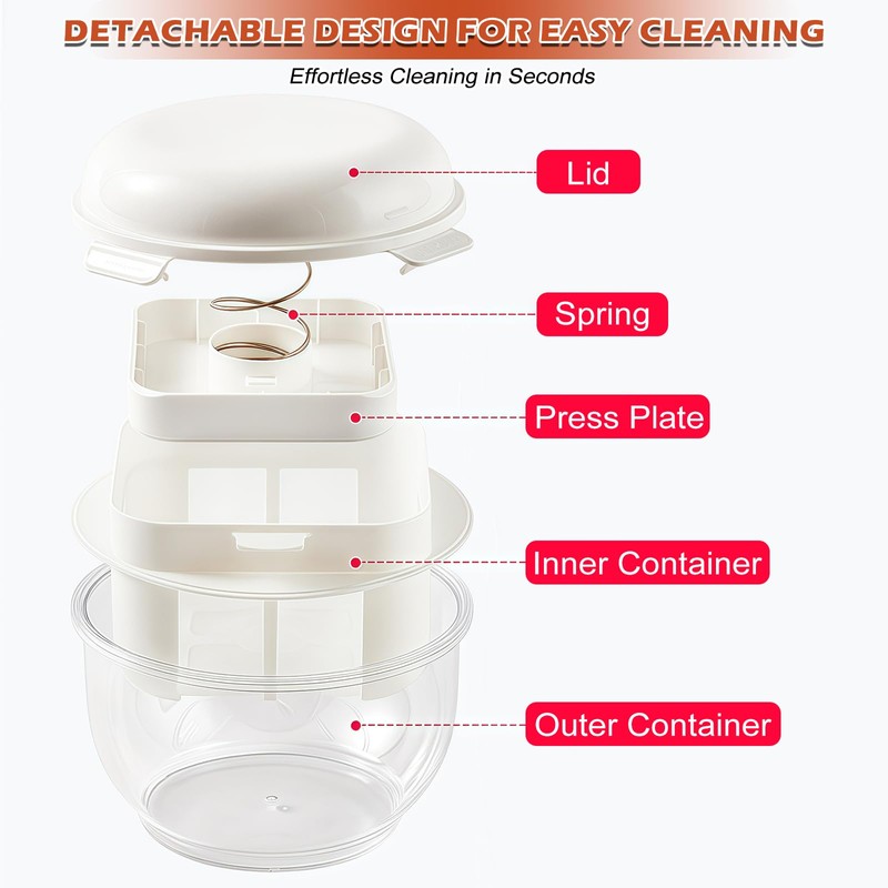 Yogurt Strainer, Greek Yogurt Maker with Fine Mesh Strainer, Greek