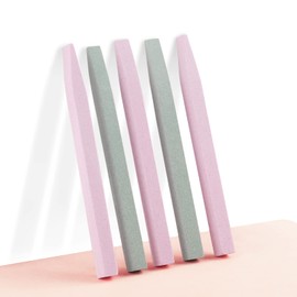 Acycoin2A 5PCS Pumice Stone Nail File Cuticle Pusher Trimmer Buffing Tool