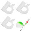Quick Change Spinner Clevis - 200pcs Fishing Plastic Quick Snaps