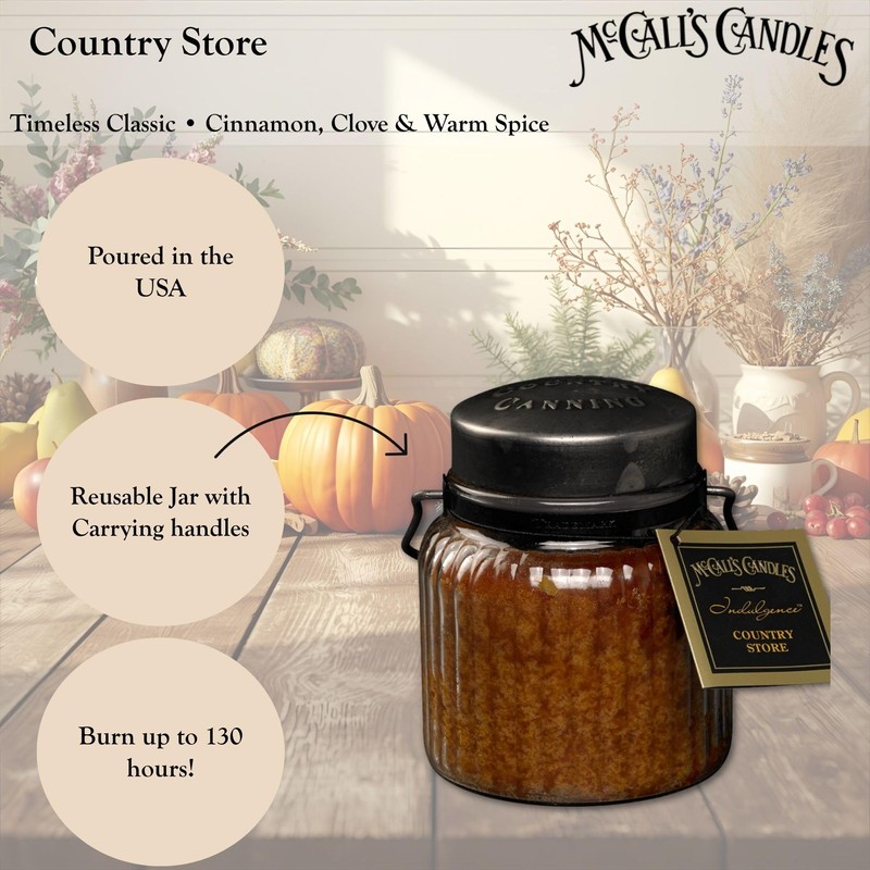 McCall’s Candles | Country Store | 18 oz Scented Candle