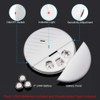 Wsdcam Glass Break Sensor Alarm 125dB Ultra-Slim Wireless Glass Break
