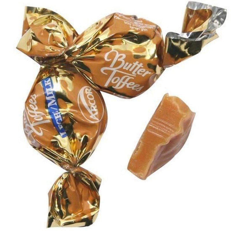 ARCOR Bala Butter Toffees Leite 825 grs. / Butter Toffes