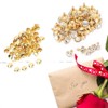 Pack of 50 Rhinestone Stud Earrings, Crystal Rivets, Rhinestone Diamond