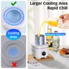 WISFISSH Cooling Cup with Mood Light,Beverage Cooler with Insulated Cover,