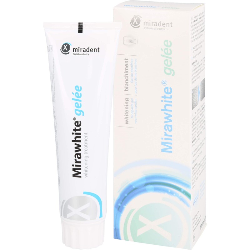 Miradent Bleaching Mirawhite Gelee 100 ml, Zahnpasta, 1 Stück