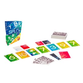 Piatnik 6675-Split Split It | Gut geteilt ist halb gewonnen | Card Game | Skilful Typing | From 8 Years