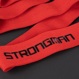 Chiba Unisex's Strongman Knee Wrap Glove, Red, Size EG