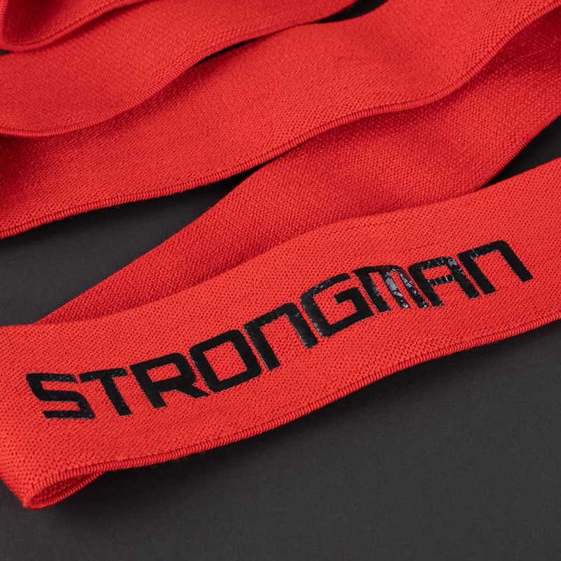 Chiba Unisex's Strongman Knee Wrap Glove, Red, Size EG