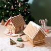 PME CH24CCC102 Christmas Cookie Cutters & Stamps, Gingerbread House (Set