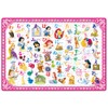 46-piece children's jigsaw puzzle Let's play Hiragana with Princess Child
