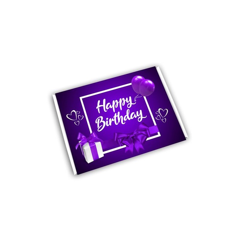 Jelly Spogs Gift Box Hamper Birthday Present (BIRTHDAY PURPLE)