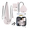Saxophone Cleaning Kit with Case for Alto/Tenor Saxophone Clarinet Flute,