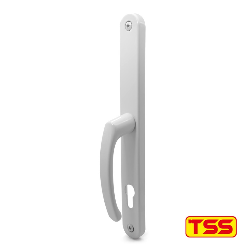 TSS Universal UPVC Door Handles -Lever/Lever - 92mm PZ (Centres)