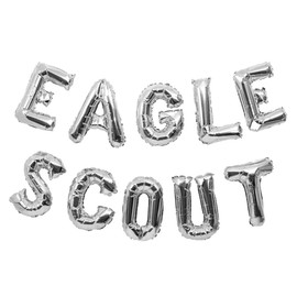Boy Scouts of America Eagle Scout - Bandera de globo (plata