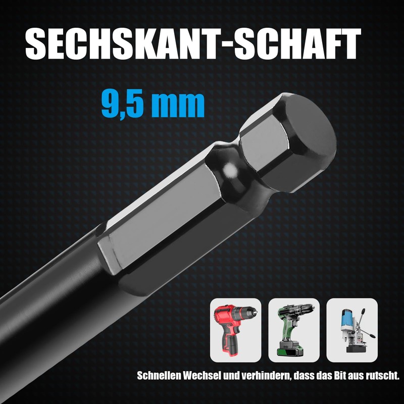14 x 300 mm Wood Auger Drill Bit for Softwood,