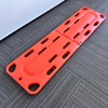 Folding Plastic Spinal Board Stretcher, Water-Floatable Lightweight Rescue Stretcher, Compact