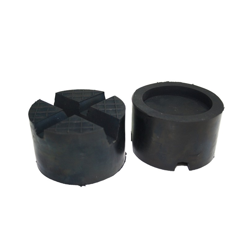 85 x 50 mm Rubber Pad with 2 V Grooves
