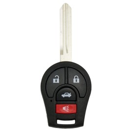 Keyless2Go Replacement for New Keyless Entry Remote Car Key for Nissan Sentra Vehicles That Use CWTWB1U816