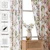OWENIE 4236S2 - Cortinas transparentes con impresión WLD