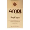 Ambi Skincare Black Soap with Shea Butter, 3.5 Oz (Pack