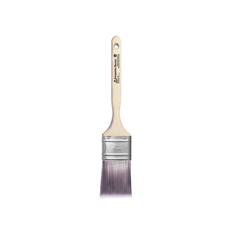 Benjamin Moore U61920-017 Nylon/Polyester Paint Brush, Nylon/Polyester Firm Flat Sash,