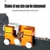 Chainsaw Sharpener Tool Kit Hand Crank Portable Chain Saw Sharpening