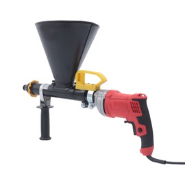 Electric Mortar Grout Gun, 700W Electric Grout Mortar Tuck Pointing Gun with Removable Grip,Large Capacity Hopper,Injection Pump Grouting Machine for Brick Pointing Cement Applicator Caulking