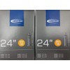 2 x Schwalbe DV-10 Bicycle Inner Tubes 24 Inches