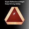2 Pack Slow Moving Vehicle Sign Safety Triangle Road Sign