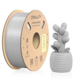 Creality PETG Filament 1.75mm, Hyper PETG Filament High Speed 30-600mm/s High Toughness Chemical Resistance 3D Printer Filament, 1KG Cardboard Spool(2.2lbs) Fit Most 3D Printers (Gray)
