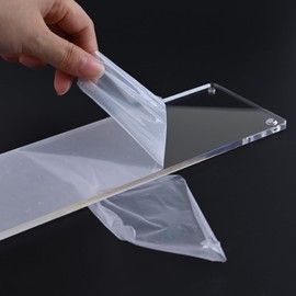 MUTTE Acrylic Display Shelf Stand, Display Shelf Organiser for Muffin Shelf, Buffet Stand, Collector's Items, Decoration, DIY Figures Collection, Acrylic Display Case (30 cm Three-Layer)