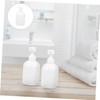 FELTECHELECTR 2pcs Lotion Dispenser Refillable Squeeze Soap Bottles for Shower
