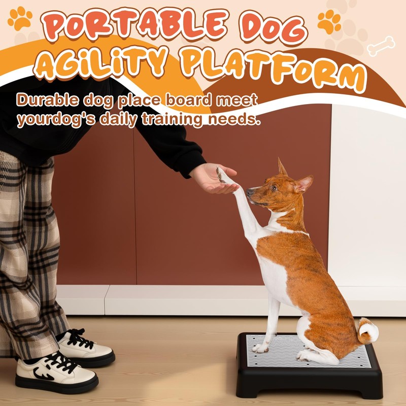Chunful 2 Pcs Dog Training Platform Dog Place Board with