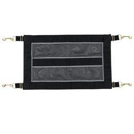 Dover Saddlery Stall Guard Adjustable from 45" to 51", Black/Grey